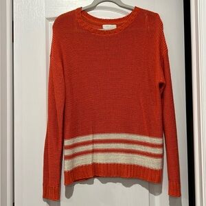 Forever 21 coral knit sweater
